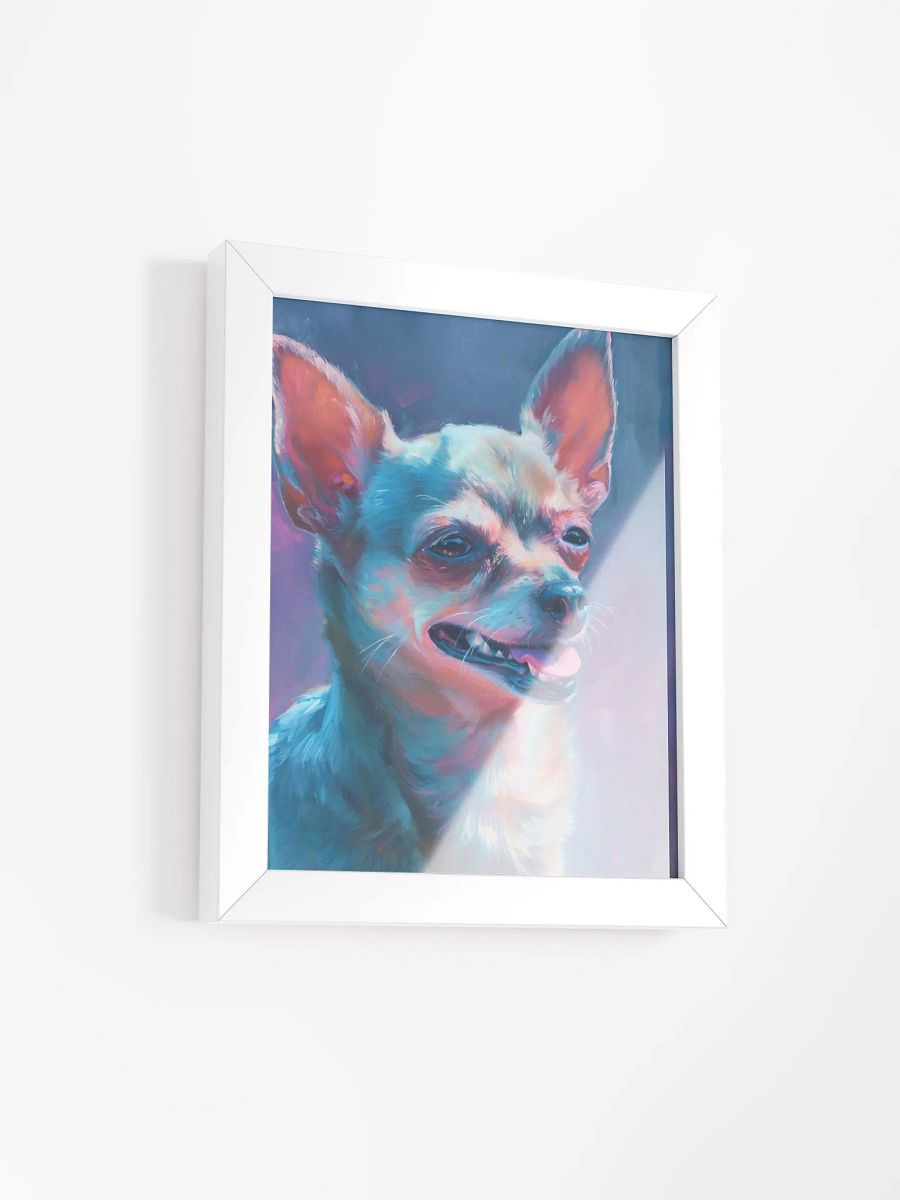Vibrant Chihuahua Artistic Matte Poster product image (2)
