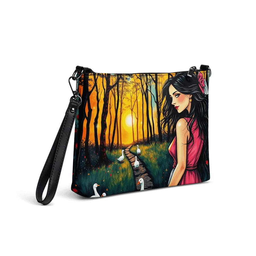 faux leather Sunrise Serenade Crossbody Bag product image (5)