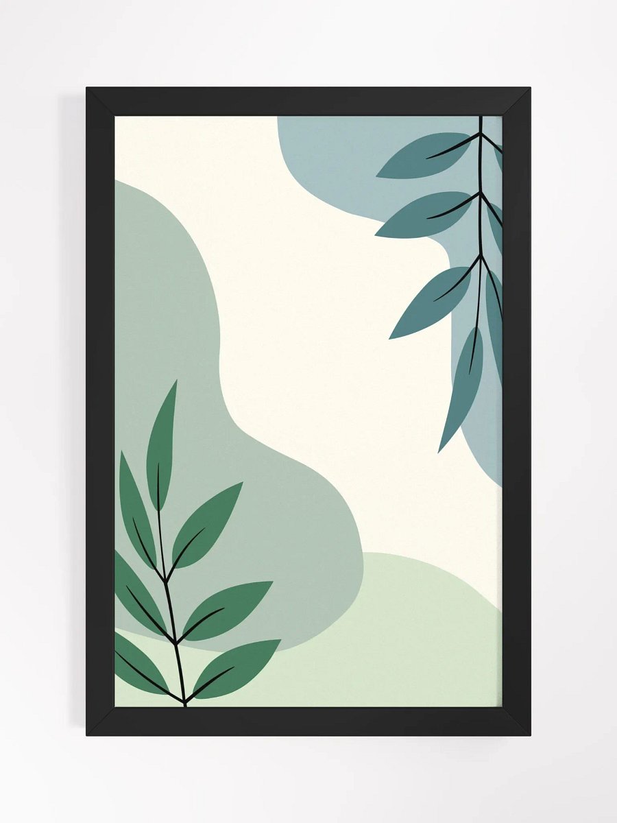 Organic Leafy Delight Framed Poster product image (4)