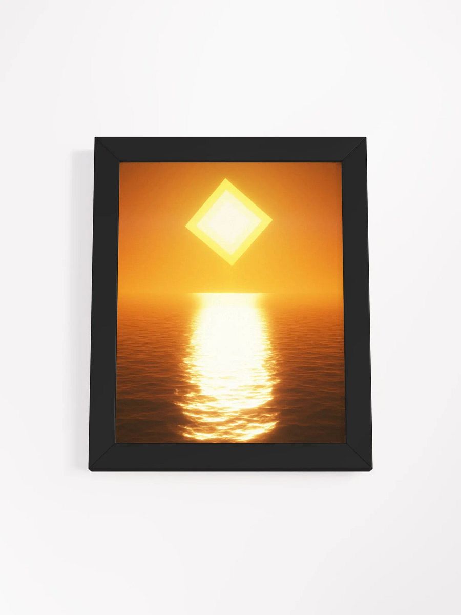 Framed Ocean Matte Poster product image (1)