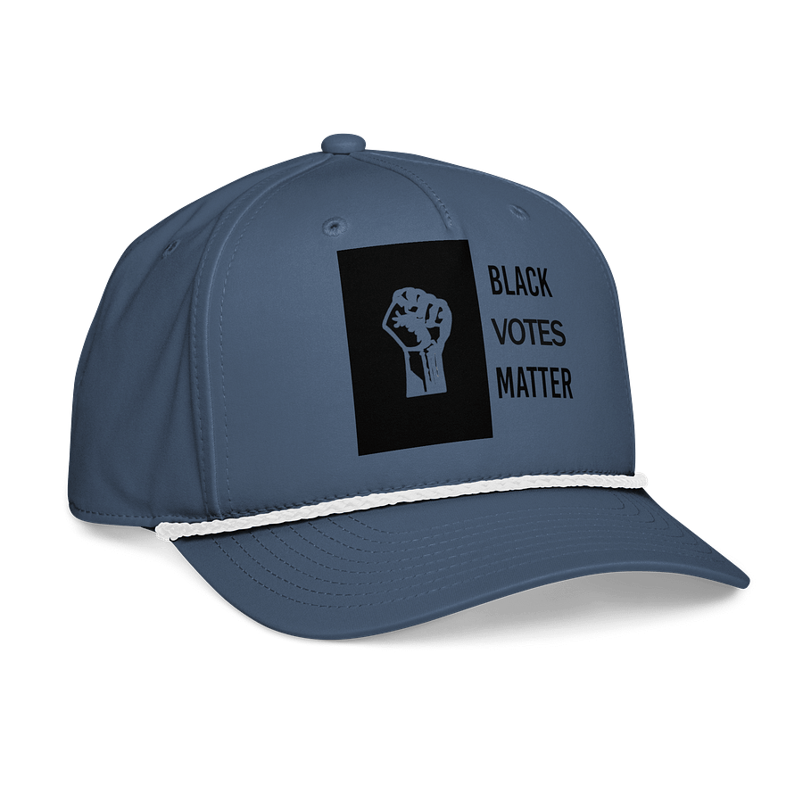 Black Votes Matter Rope Cap product image (5)
