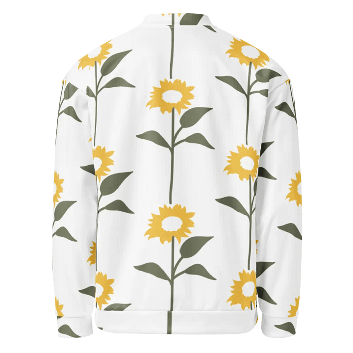Sunflower Symphony Bomber Jacket product image (2)