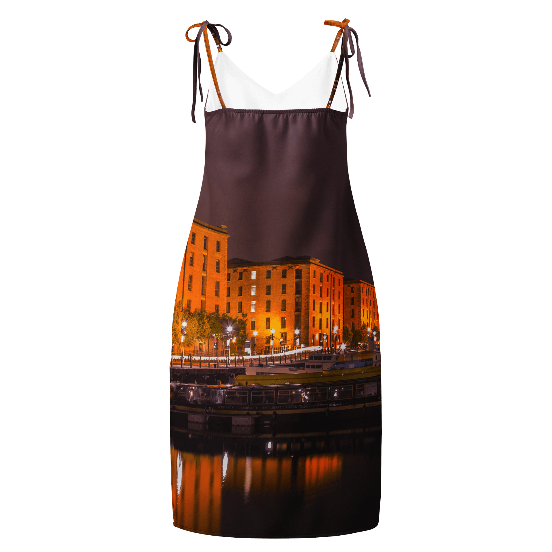 'Somewhere in the City' Chiffon Slip Dress product image (1)