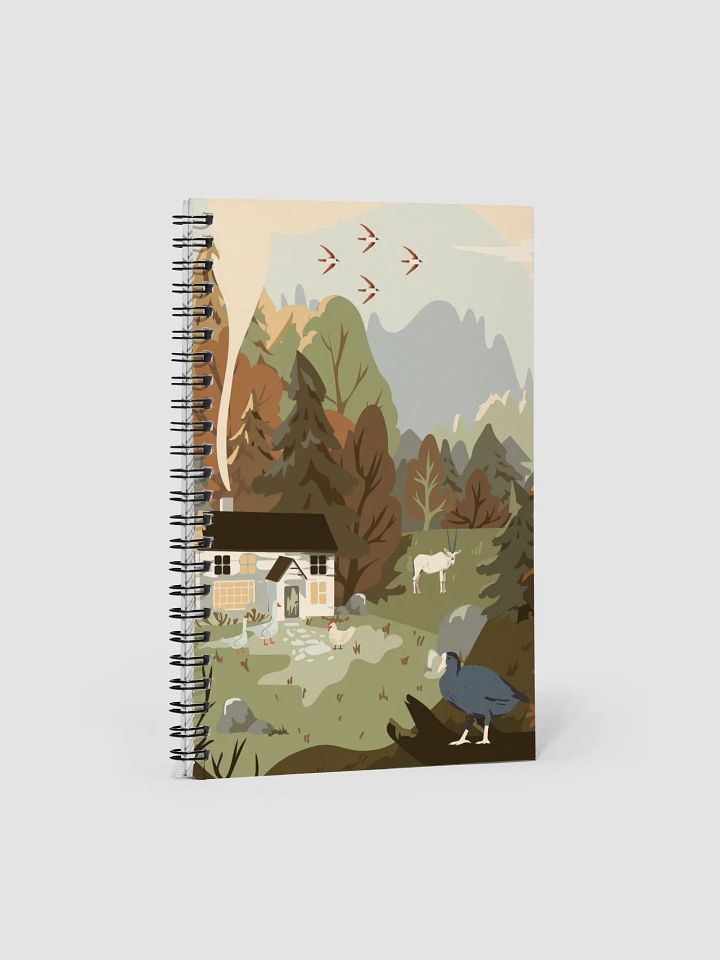 Tranquil Countryside Dreams Notebook product image (1)