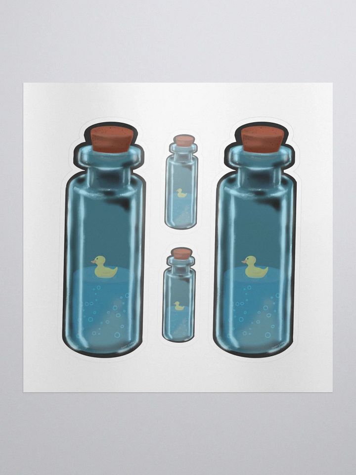 Courage of Duck Stickers product image (2)