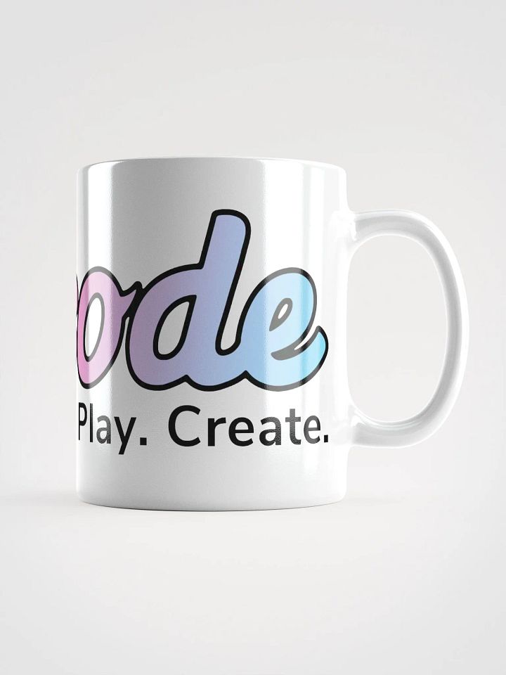 Episode White Glossy Mug With Gradient Logo product image (1)