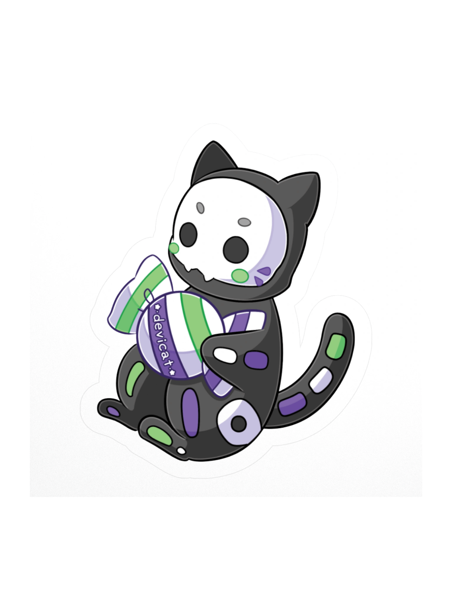 Sticker • Candi Skele Cat • 2024 • Variant 2 product image (1)