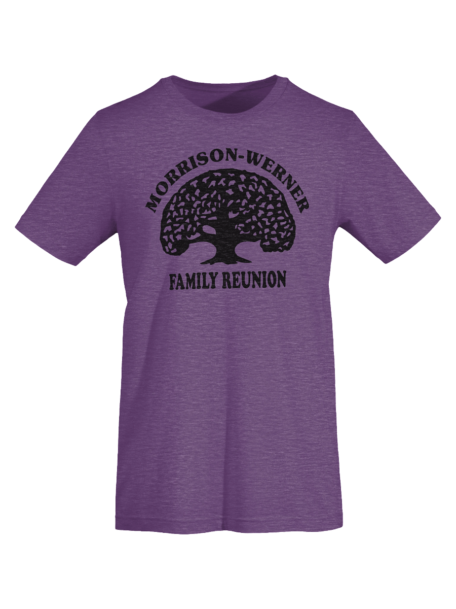 "Morrison-Werner Family Tree" Supersoft T-Shirt product image (4)