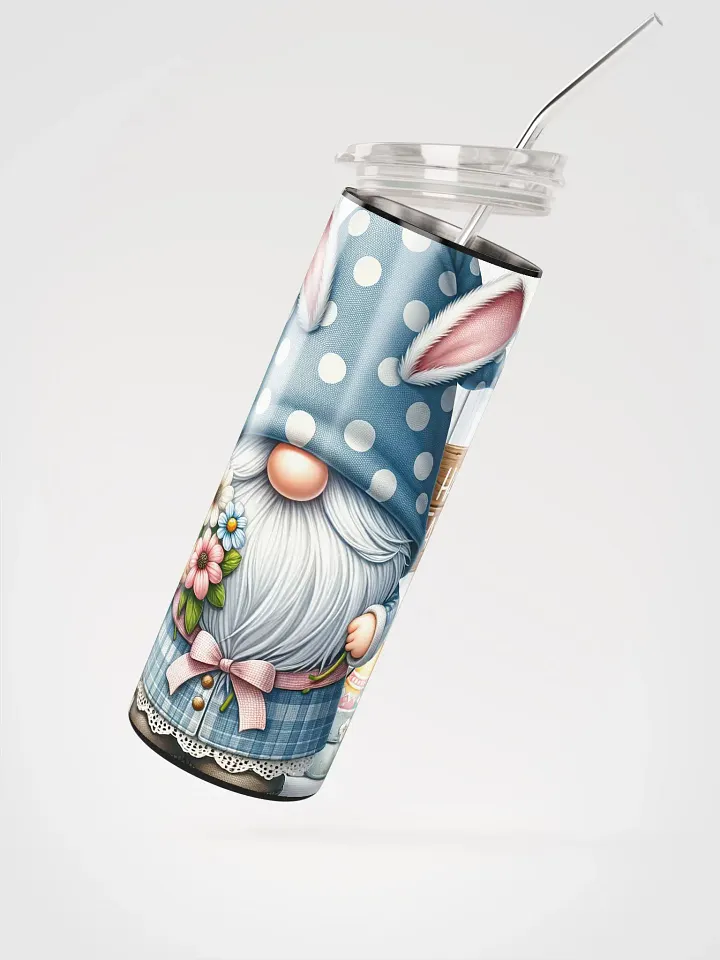 Whimsical Easter Gnome Stainless Steel Tumbler product image (3)