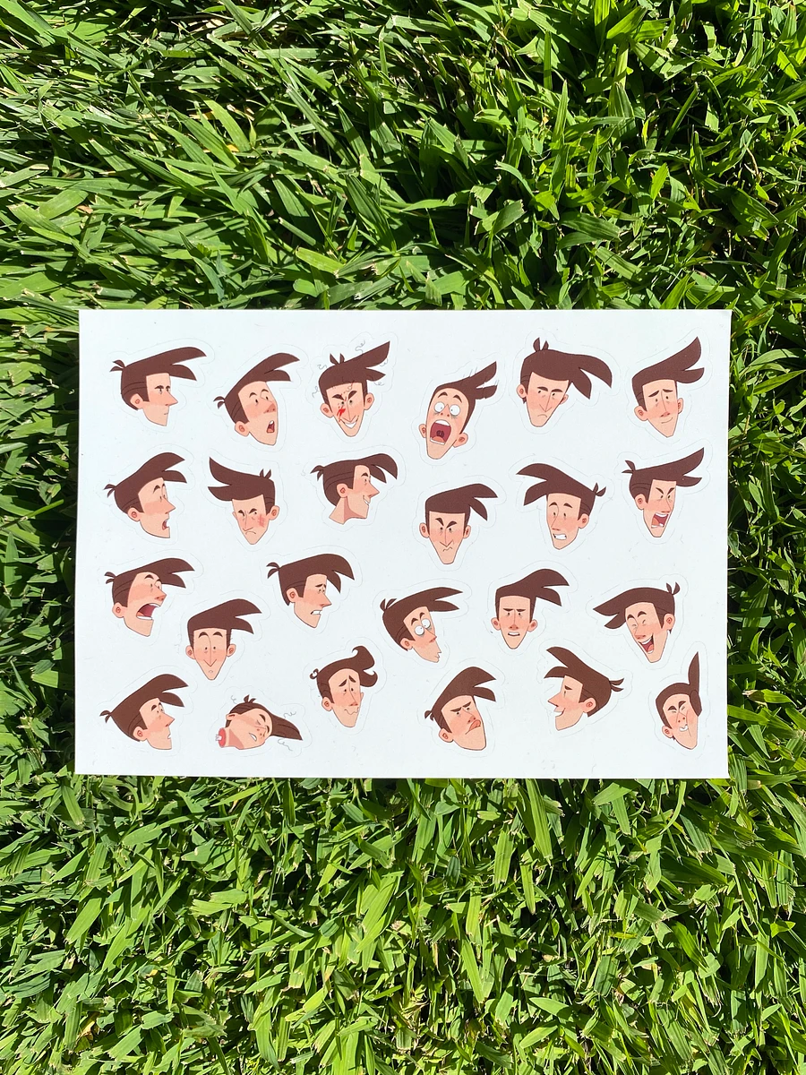 The Many Faces of Niko - STICKER SET product image (2)