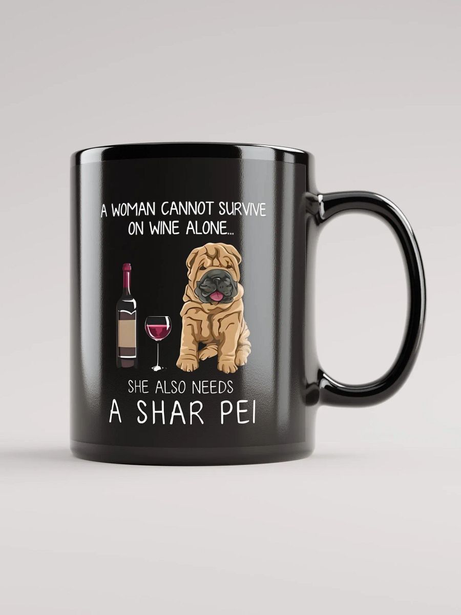 Shar Pei and Wine Lover Mug product image (1)