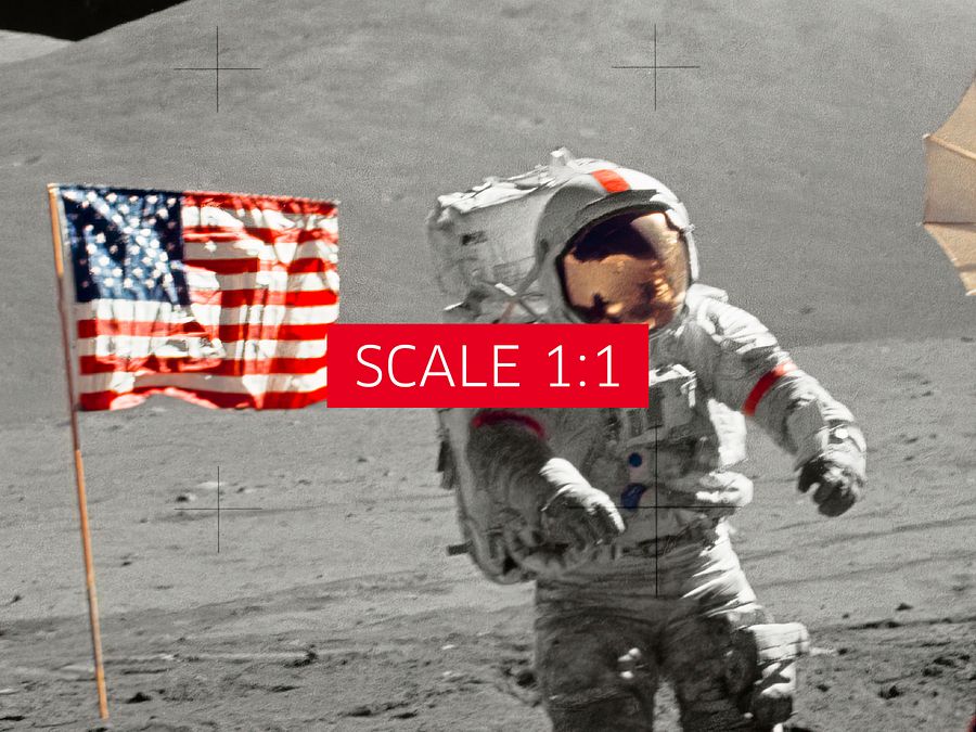 NASA Apollo 17: Astronaut Eugene A. Cernan, Last astronaut on the Moon, 1972 — space poster, space art, photo poster, NASA print product image (5)