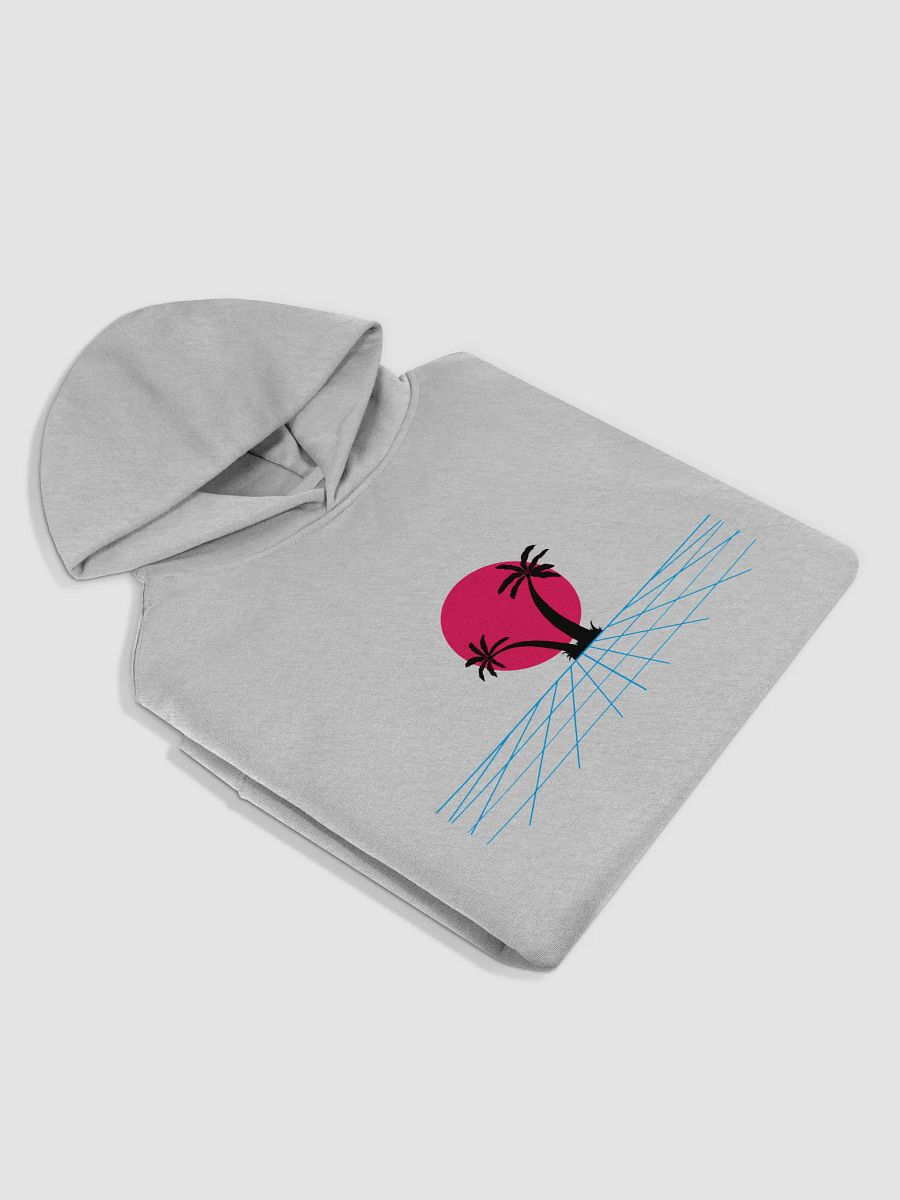Tropical Synthwave Sunset Hoodie product image (4)