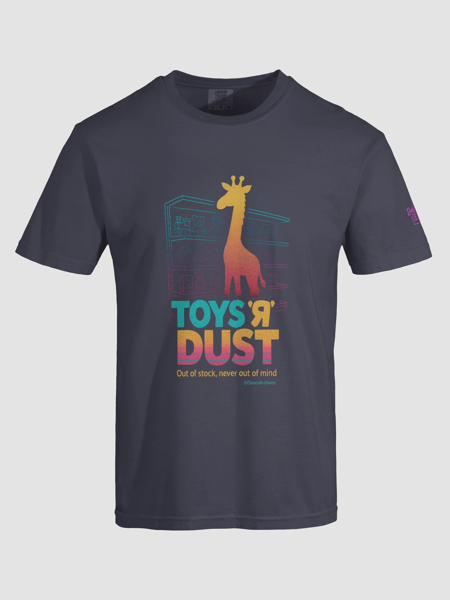 ‘TOYS ’Я’ DUST’ NOSTALGIA TEE – Aisles of Broken Dreams! product image (7)