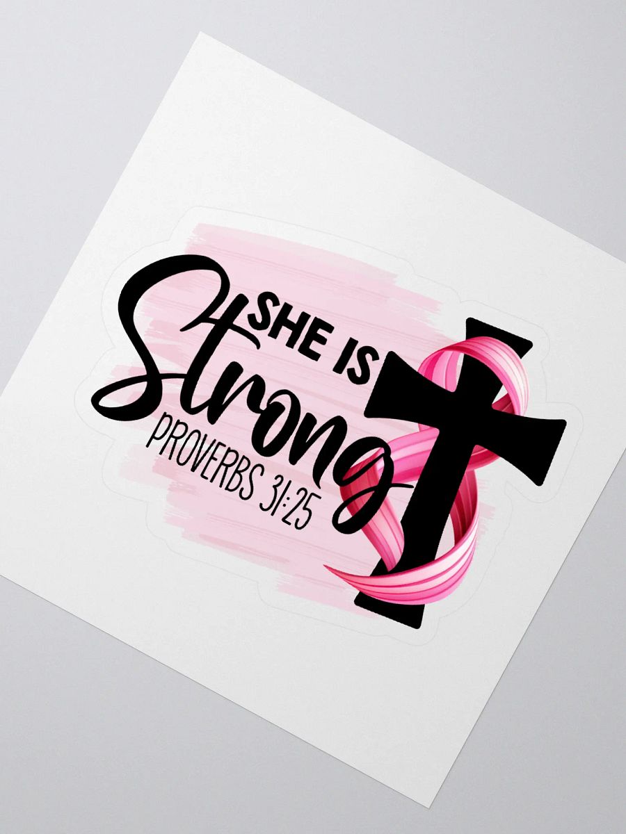 She Is Strong Sticker product image (2)