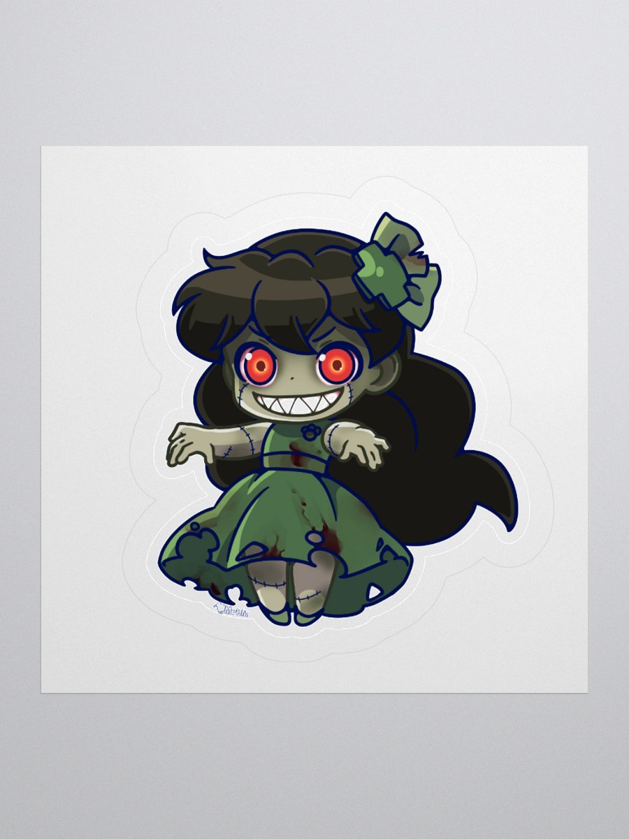Zombie Girl Kathy-chan Sticker product image (3)