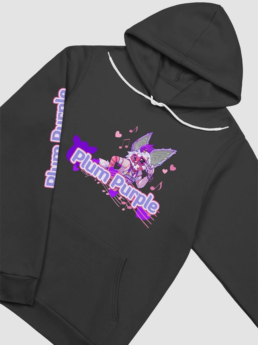Plum Purple (Black Hoodie) product image (3)