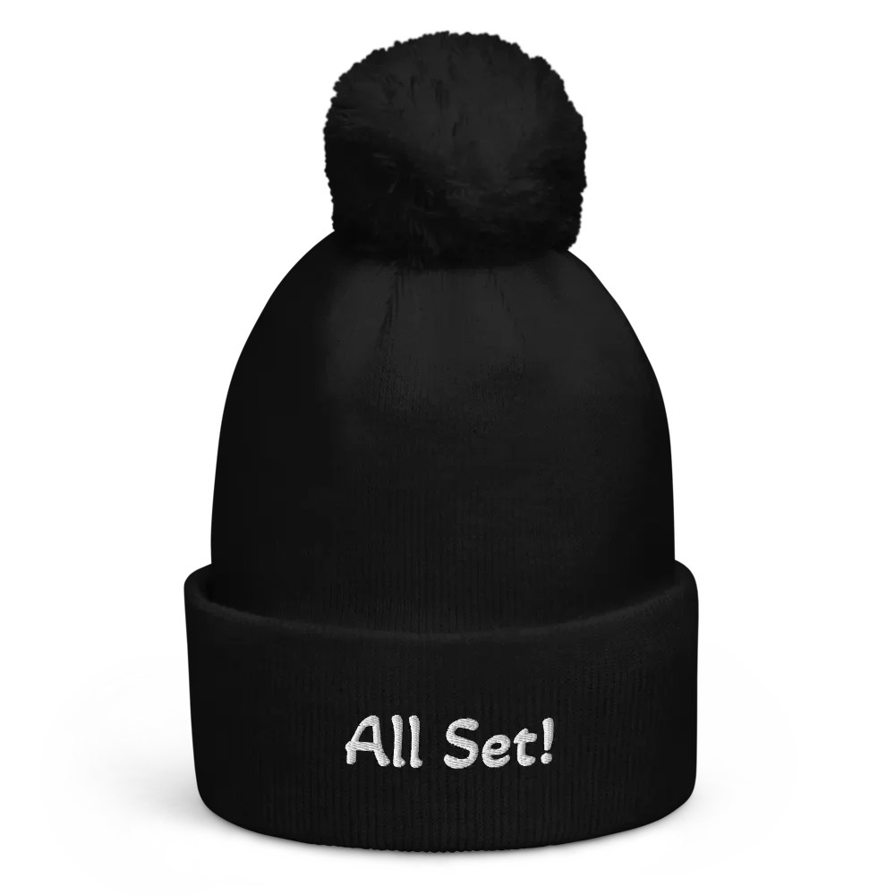 AllSaints Inspired Beechfield Pom-Pom Beanie product image (1)