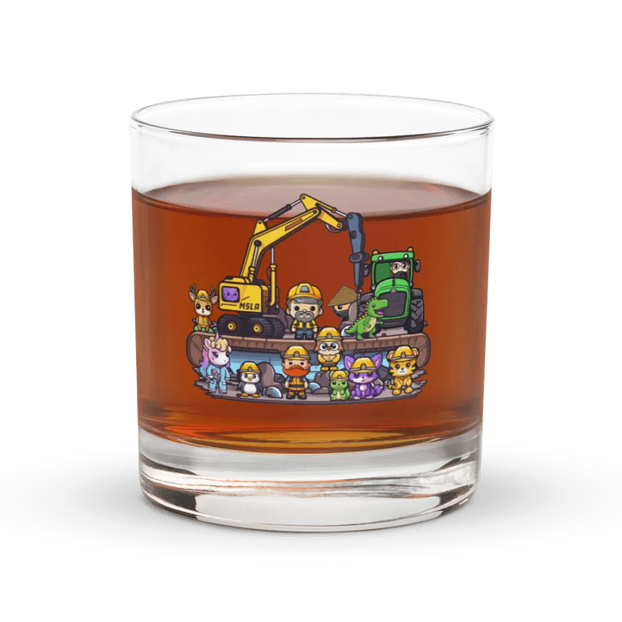 MSLA Pit Crew Rocks Glass product image (8)