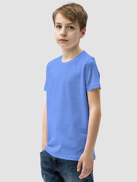 Photo showing Bella+Canvas Youth Short Sleeve T-Shirt