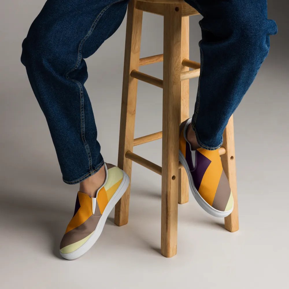 Orange Zag Slip-Ons product image (7)