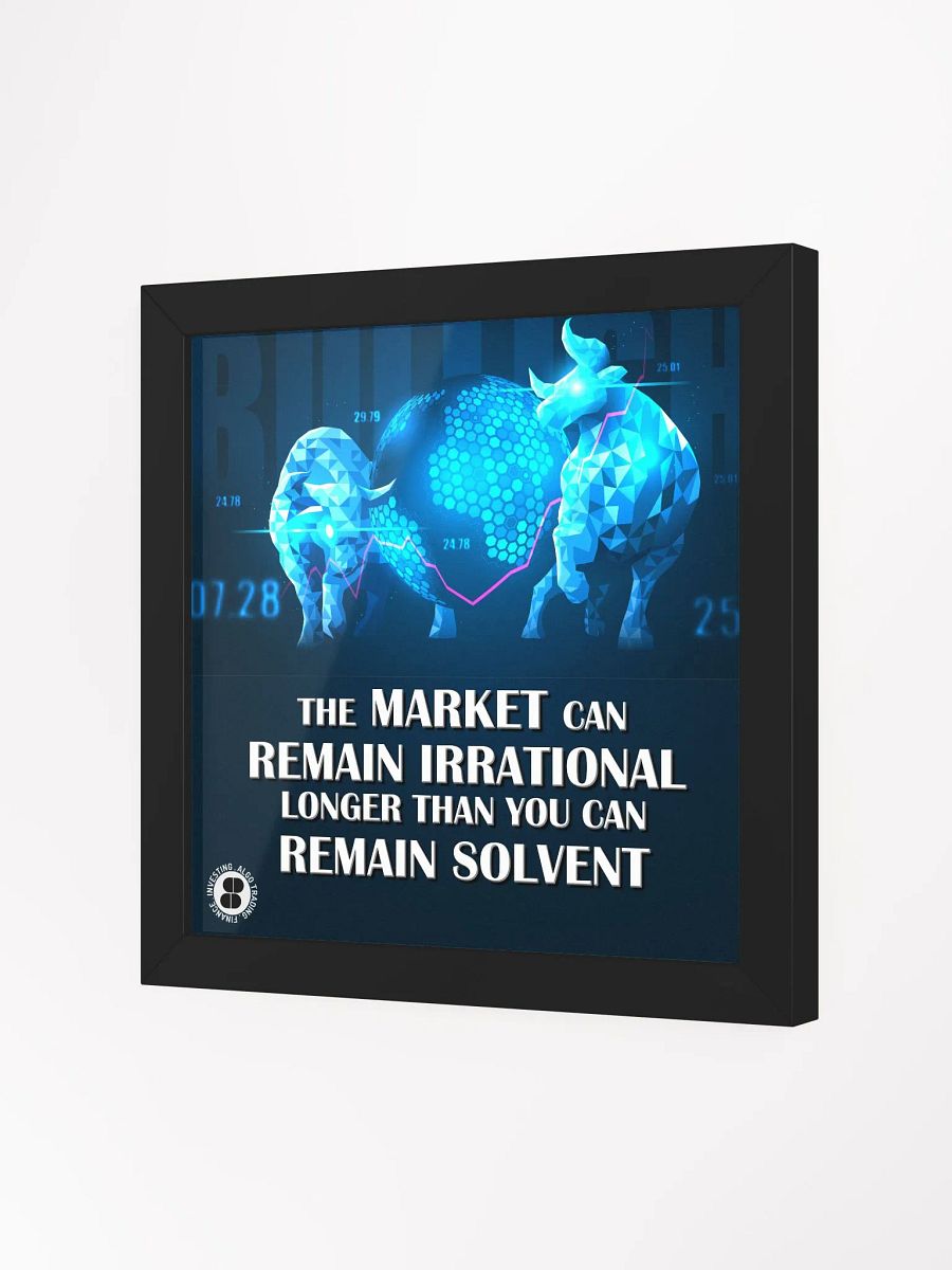 Irrational market poster product image (3)