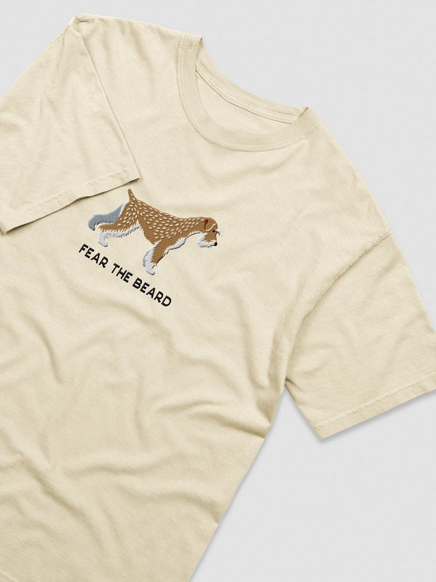 Fear the Beard T-Shirt(Embroidered) of a Standard Schnauzer(Wheaten) product image (35)
