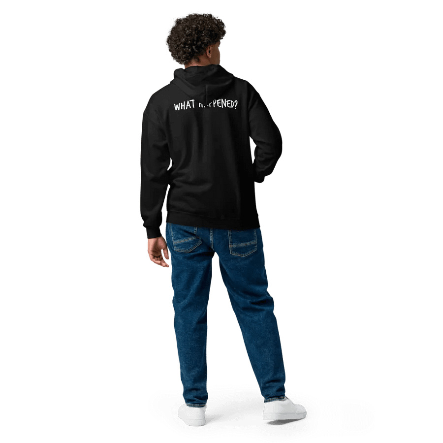 What Happened zip hoodie product image (8)