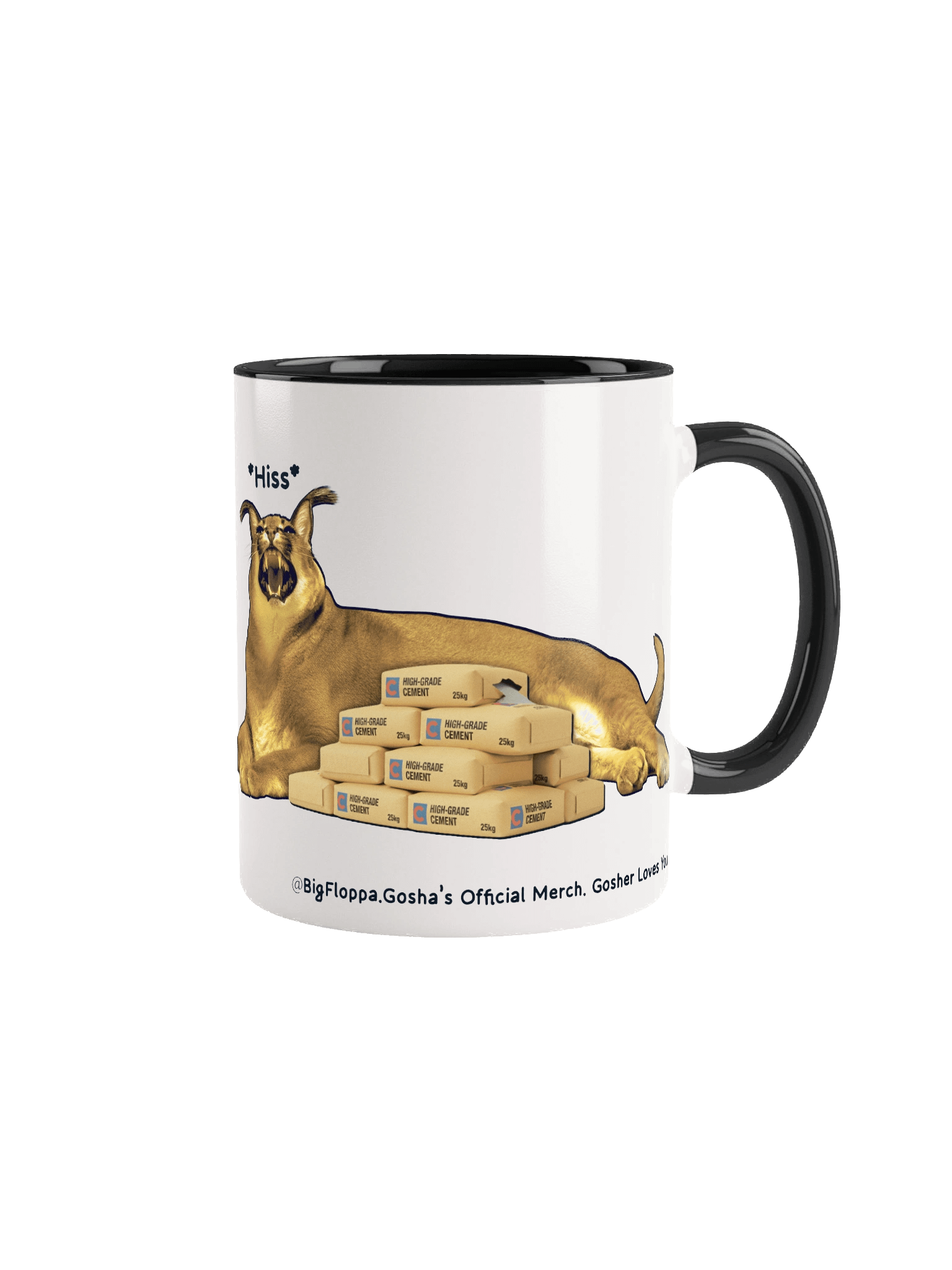 "Dont Talk to Me Until i Had My CEMENT" Hissy Caracal Mug product image (3)