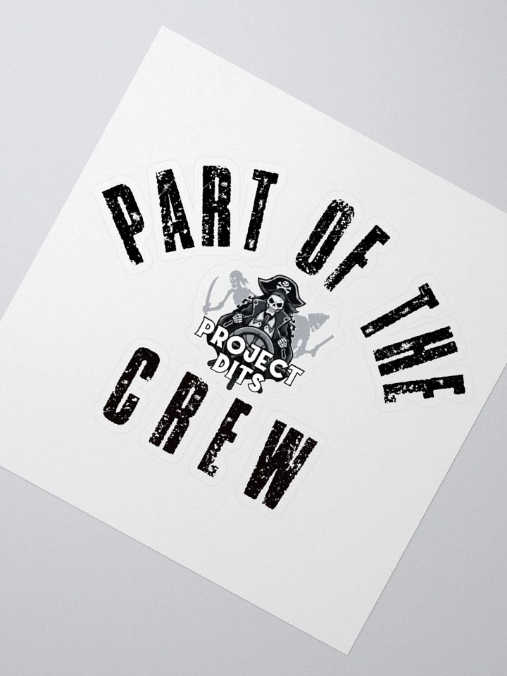Part of the Crew Sticker product image (2)