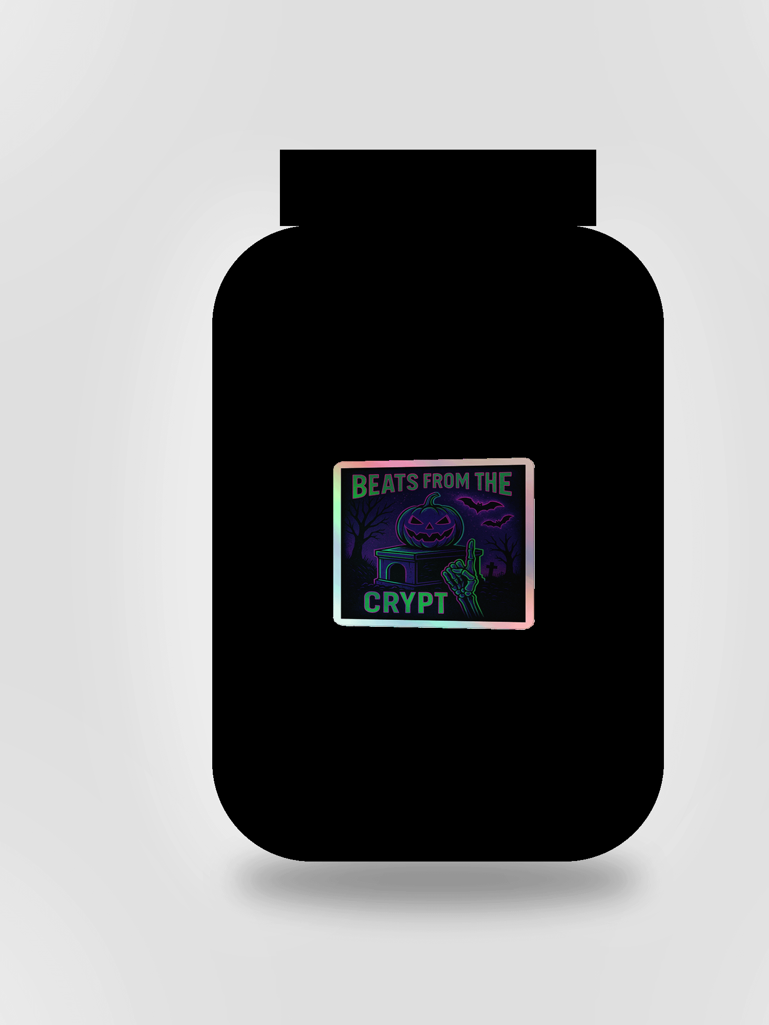 Beats from the Crypt Holographic Sticker Sheet product image (7)