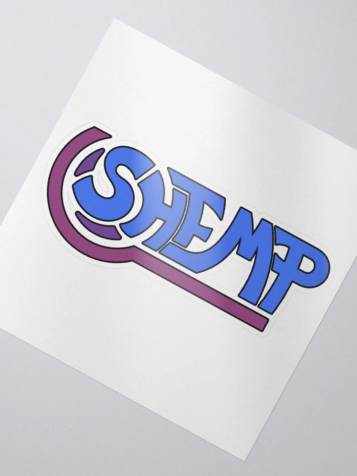 Shemp Logo Sticker! product image (2)