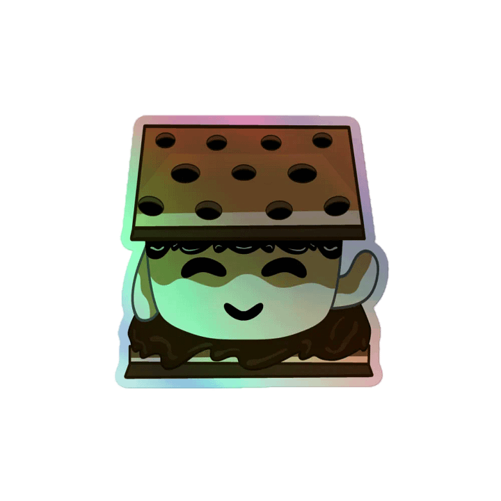 Smore Holographic Sticker product image (2)