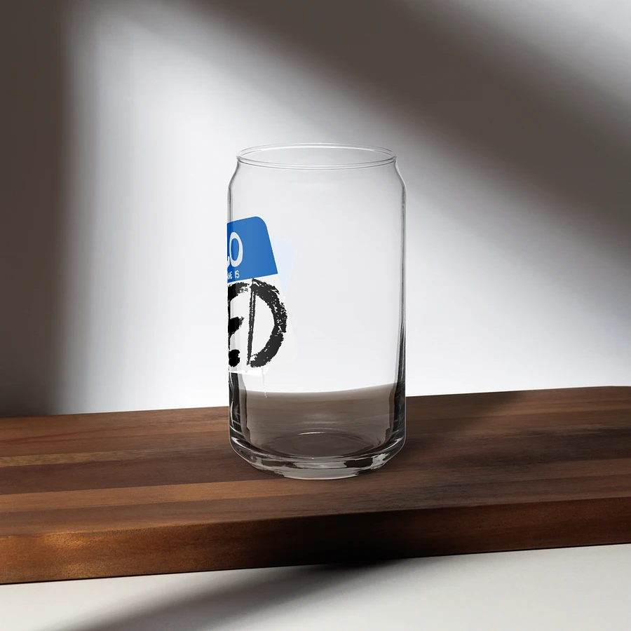Hello My Name is Tired Can Glass product image (27)