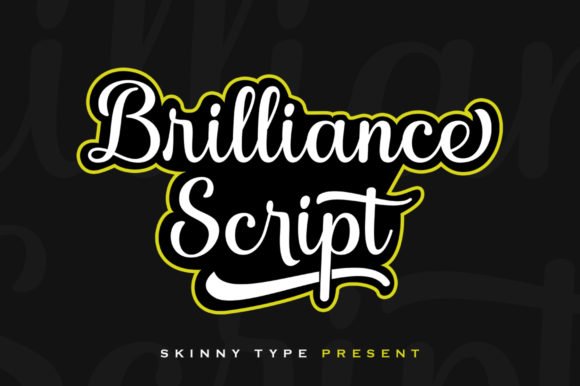 Brillance | Skinny Typeface product image (1)