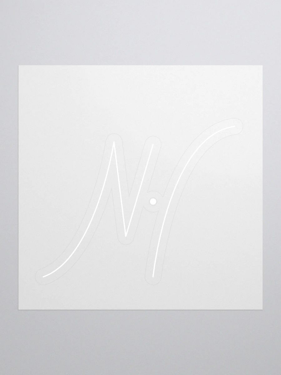 NH Logo Waveform Whimsy Kiss Cut Stickers product image (1)