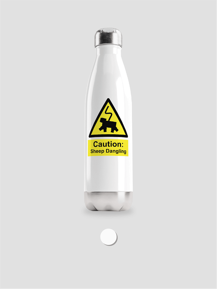 Caution Sheep Dangling | Water Bottle product image (1)