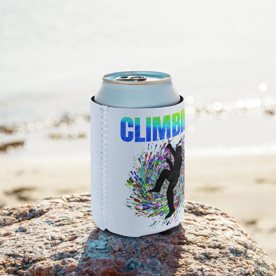 Climbing Swirl Male Radiant Ascent Can Cooler product image (10)