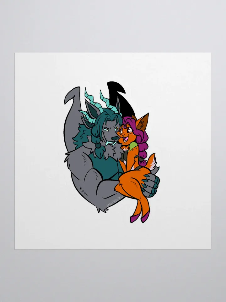 Av`Rahn & Jagert Kiss Cut Sticker product image (1)