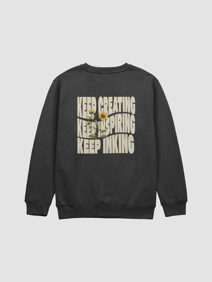Keep Inking Premium Crewneck Sweatshirt (Front & Back Print) product image (5)