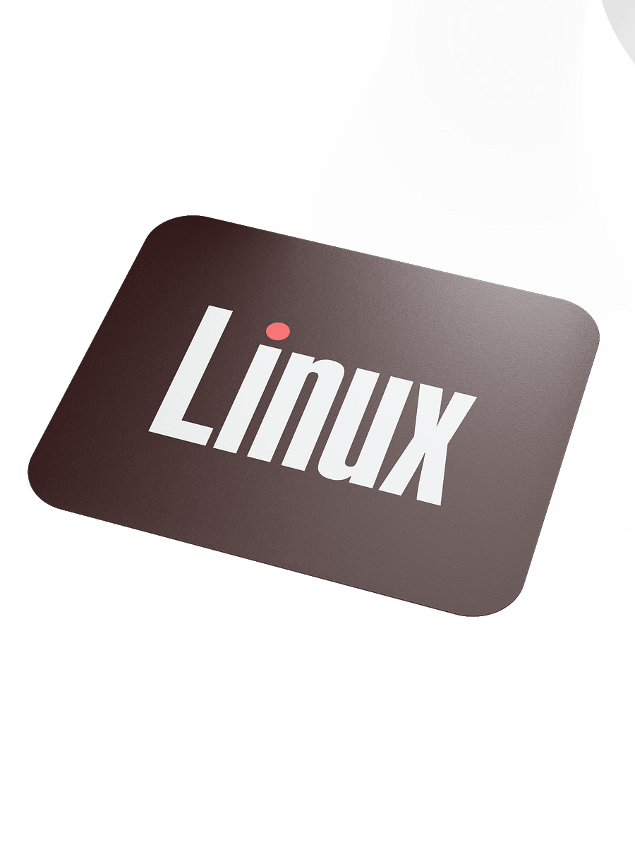 Thinkpad-style "Linux" Mouse Pad product image (3)