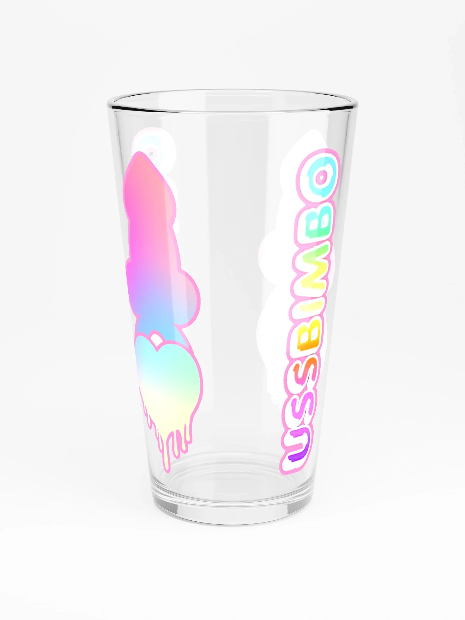 USS BIMBO Rocket of Love Pint Glass product image (5)
