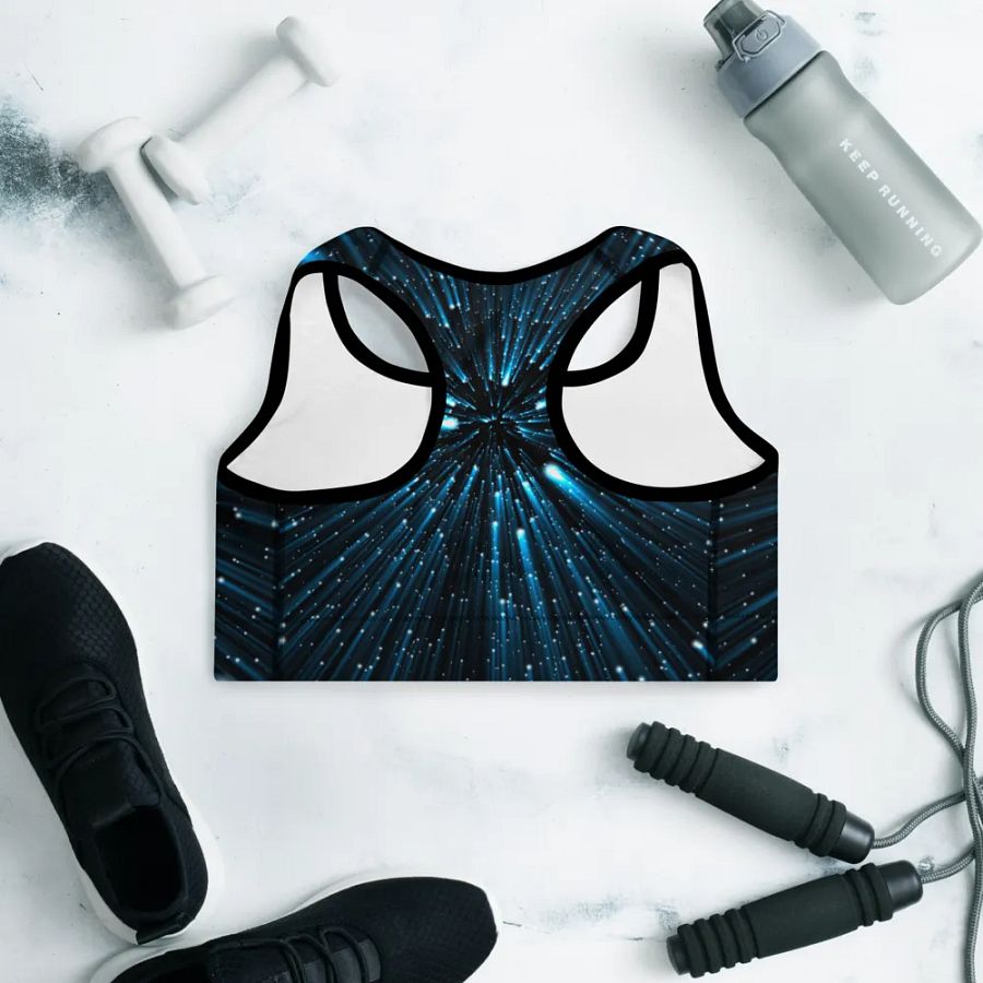 Hyperspace Journey Padded Sports Bra product image (8)