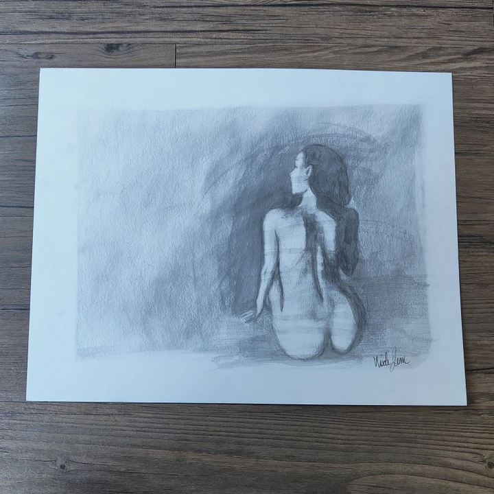 Woman Figure drawing Landscape product image (1)