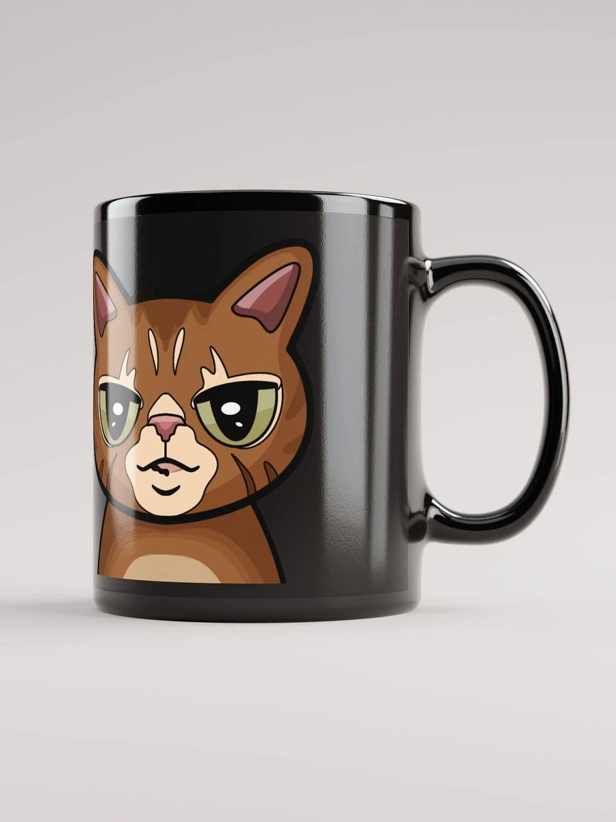 Reggie Black Glossy Mug product image (3)