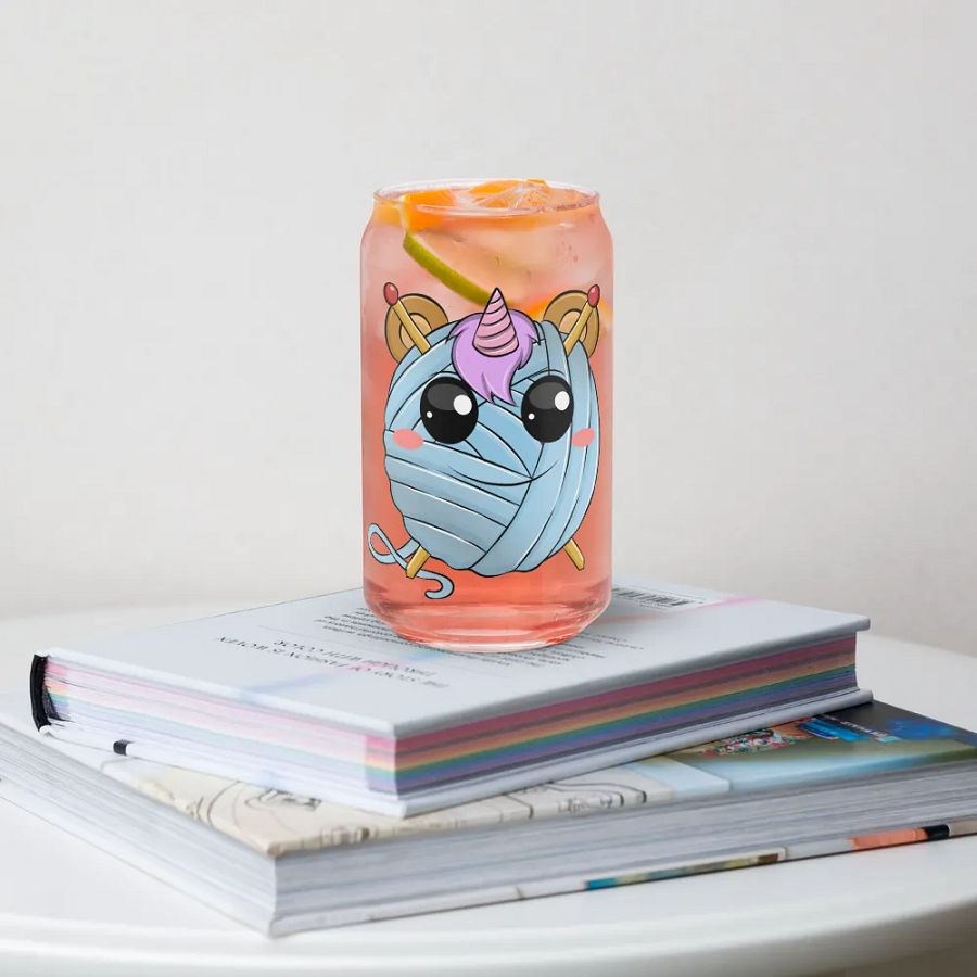 Emote-GlücksPony-Glas-16oz product image (34)