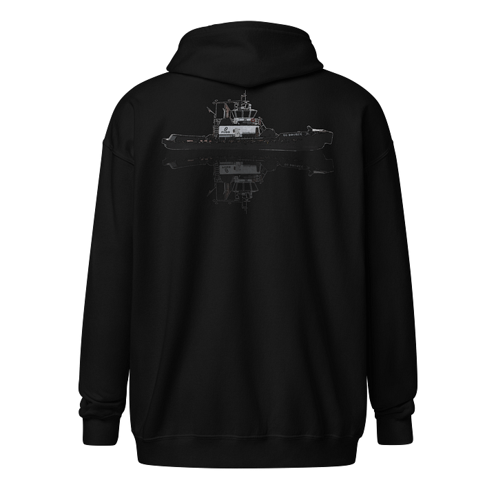 BO Brusco and reflection Zip Hoodie product image (1)