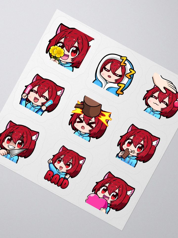 Emote Stickers - Set 1 product image (6)