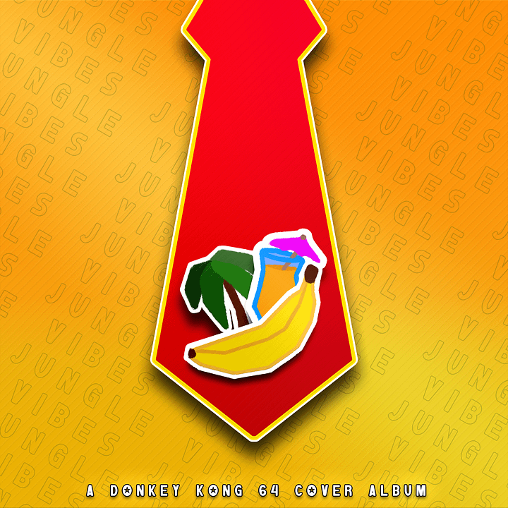 [PREORDER] Jungle Vibes - A Donkey Kong 64 Cover Album (CD) w/Bonus Pin product image (1)