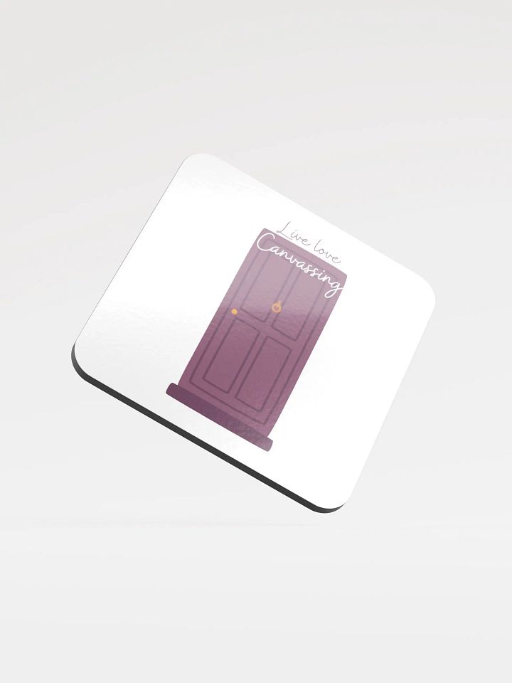 Canvassing Door Coaster product image (1)